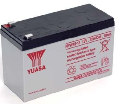 A009: Battery, 12v 9A/H, For H4xx remote alarm panels