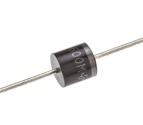 Diode, 1000v, 6A P600M (Solenoid flywheel diode) supplied loose.