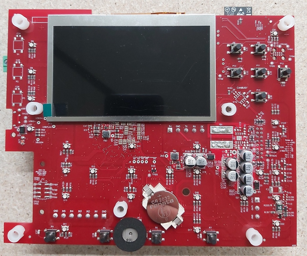 H100-840, Display / Operator interface, SAF840-D-B