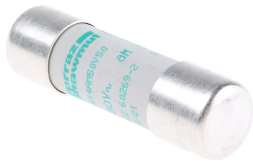 [6086] 6086: Ceramic cartridge fuse, 14x51mm, 50A. C14G50, H200s-18.5kW, H200s-22kW