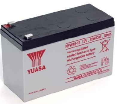 [A009] A009: Battery, 12v 9A/H, For H4xx remote alarm panels