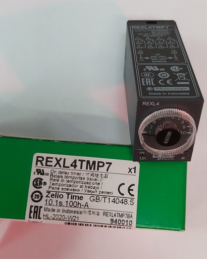 [A029] A029: 230v timer, type Schneider REXL4